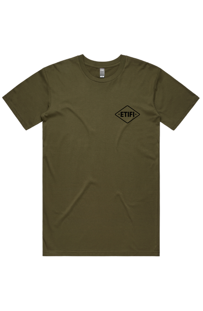 PRO-FORM SIGNATURE TEE- OLIVE DRAB [JESUS IS KING]