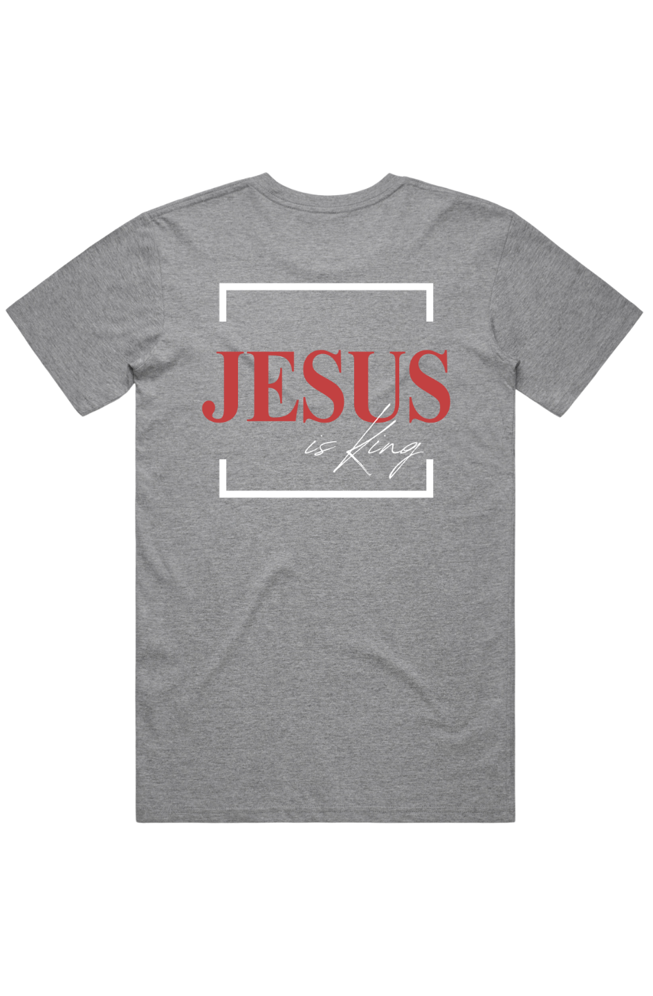 PRO-FORM SIGNATURE TEE- SILVER ASH [JESUS IS KING]