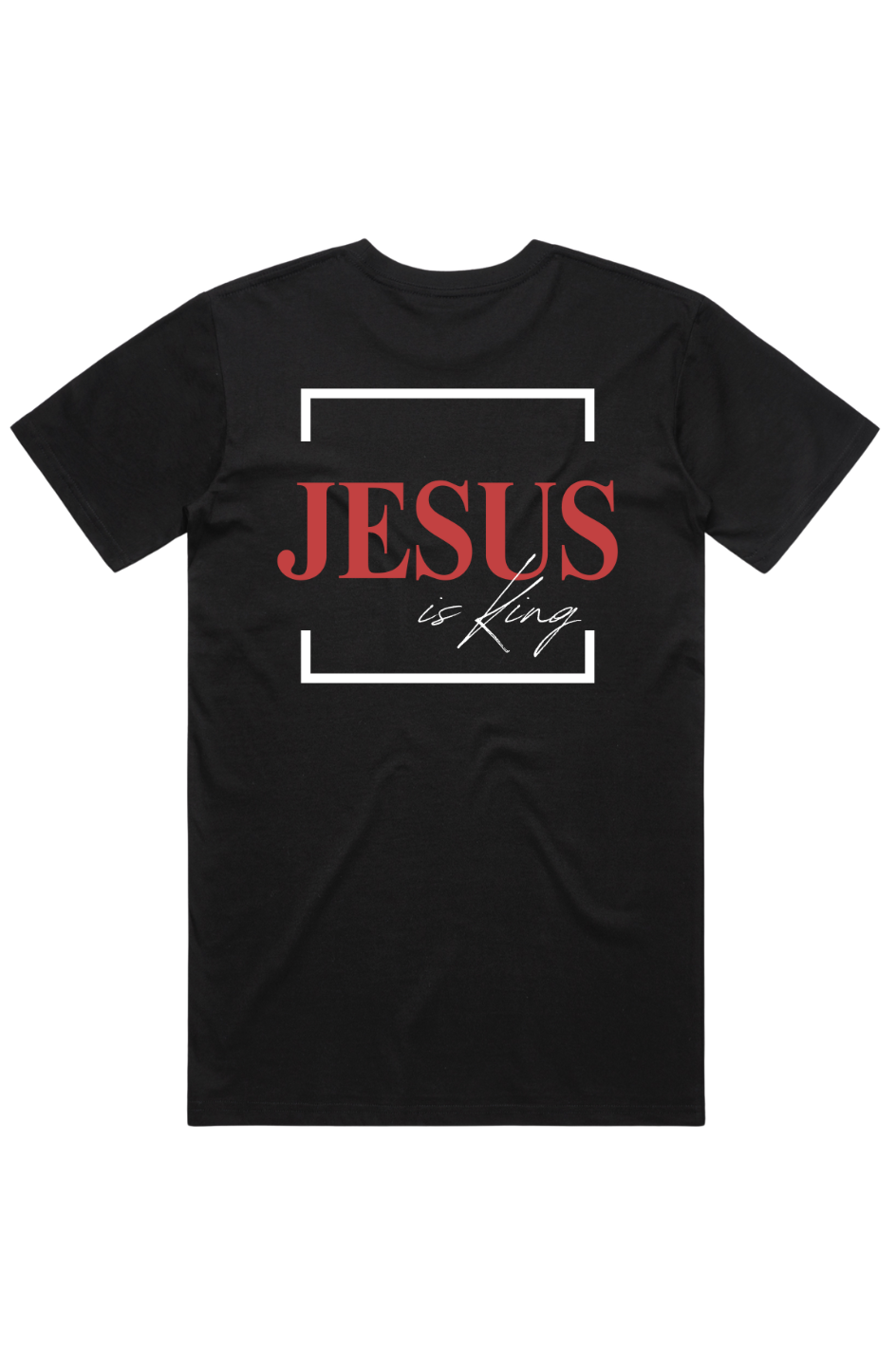 PRO-FORM SIGNATURE TEE- CARBON BLACK [JESUS IS KING]