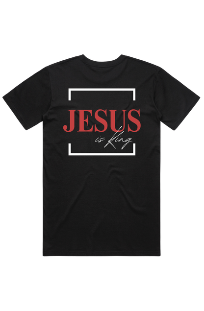 PRO-FORM SIGNATURE TEE- CARBON BLACK [JESUS IS KING]