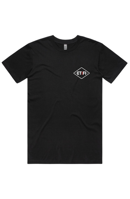 PRO-FORM SIGNATURE TEE- CARBON BLACK [JESUS IS KING]