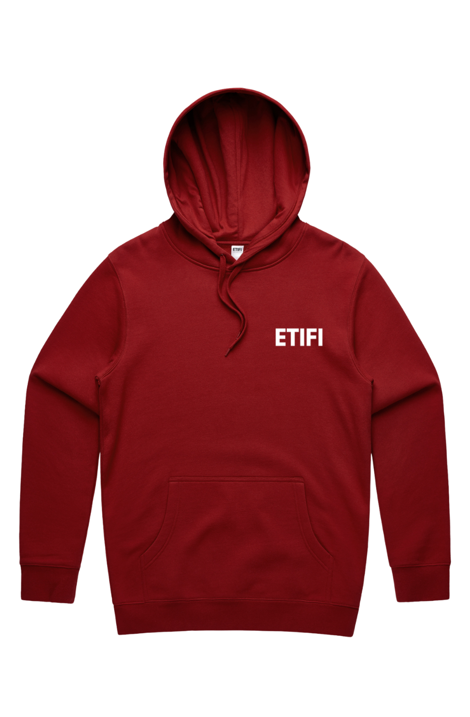 PRO-LUXE PULLOVER HOODIE- CRIMSON [LION OF JUDAH]