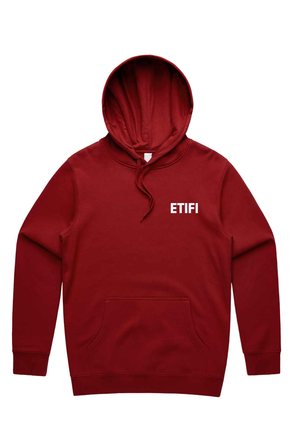PRO-LUXE PULLOVER HOODIE- CRIMSON [JESUS IS KING]
