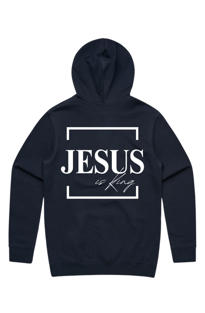 PRO-LUXE PULLOVER HOODIE- PACIFIC BLUE [JESUS IS KING]