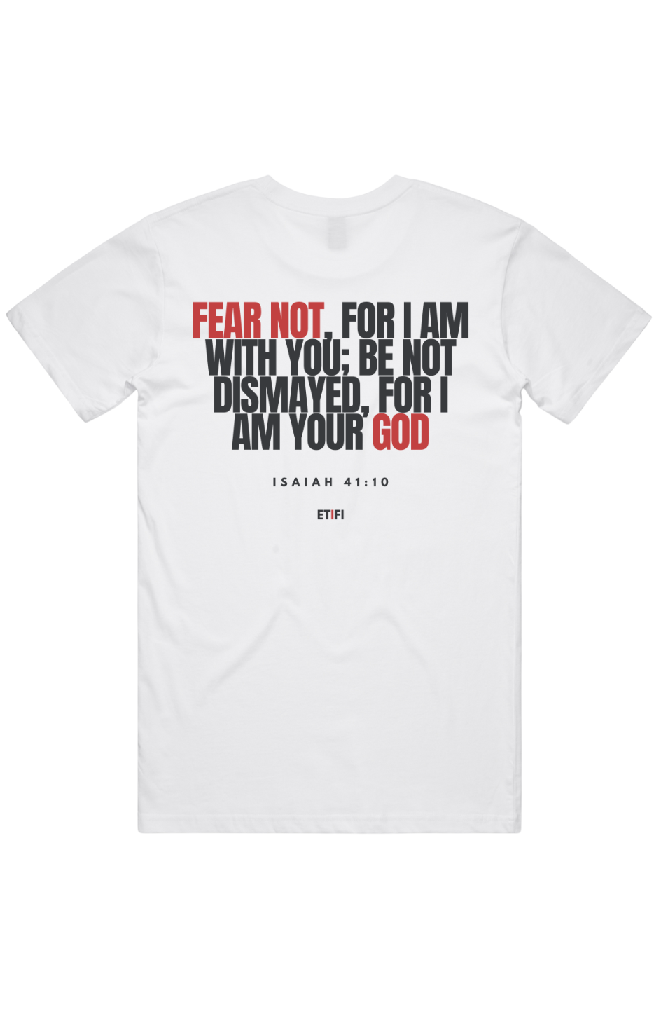 PRO-FORM SIGNATURE TEE- FROST [BE NOT AFRAID]