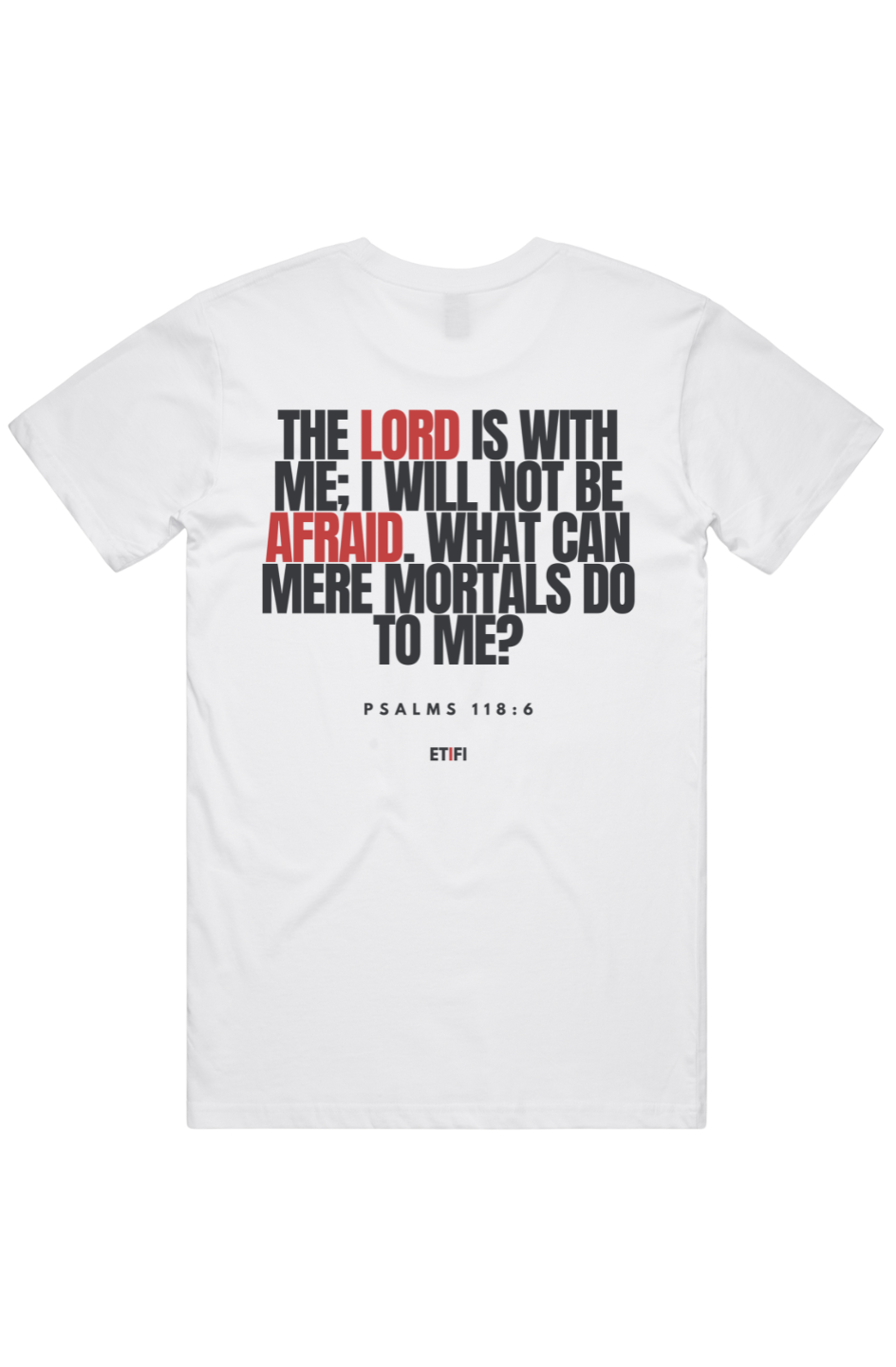 PRO-FORM SIGNATURE TEE- FROST [BE NOT AFRAID]