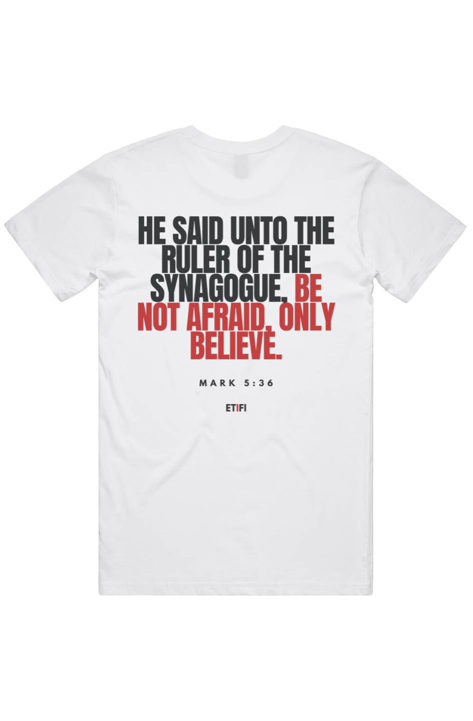 PRO-FORM SIGNATURE TEE- FROST [BE NOT AFRAID]
