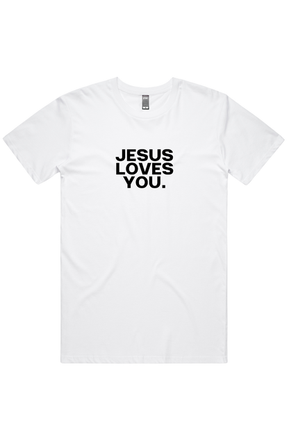 PRO-FORM SIGNATURE TEE- FROST [JESUS LOVES YOU]